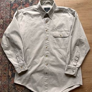 Vintage Woolrich Sportmans Supply Guide Button Down